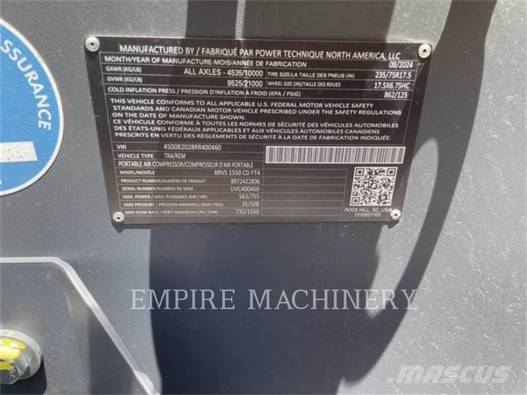 Atlas Copco XRVS1550CD Compresoras