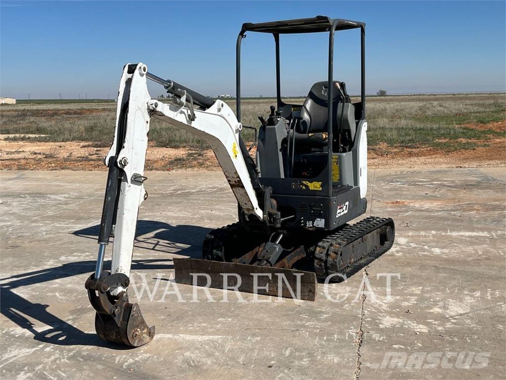 Bobcat E20 Excavadoras sobre orugas