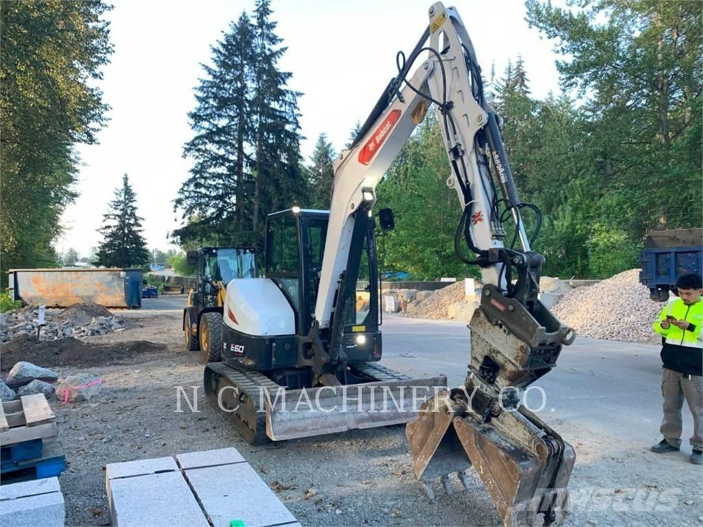 Bobcat E60 Excavadoras sobre orugas