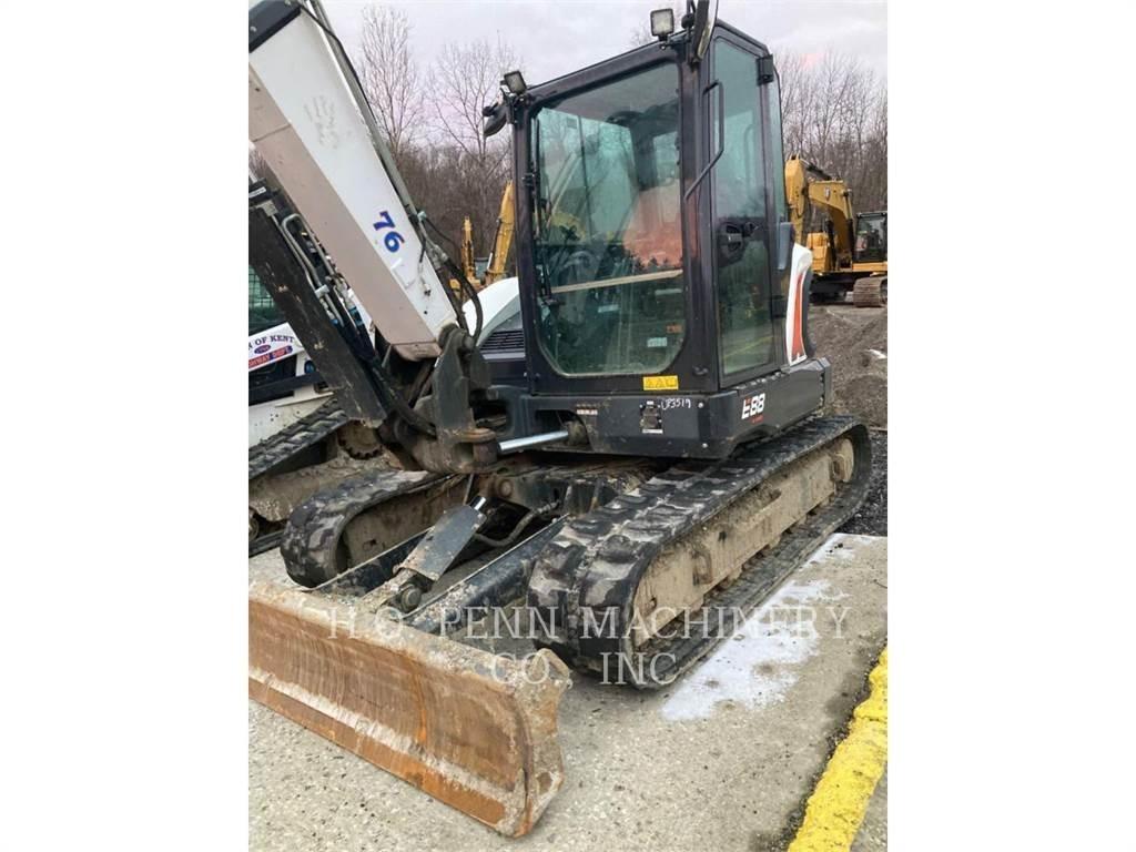 Bobcat E88 Excavadoras sobre orugas