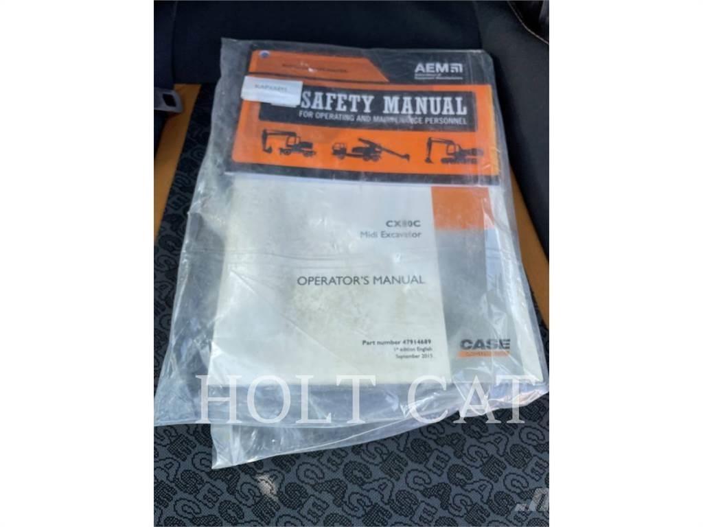 CASE CX80C Excavadoras sobre orugas