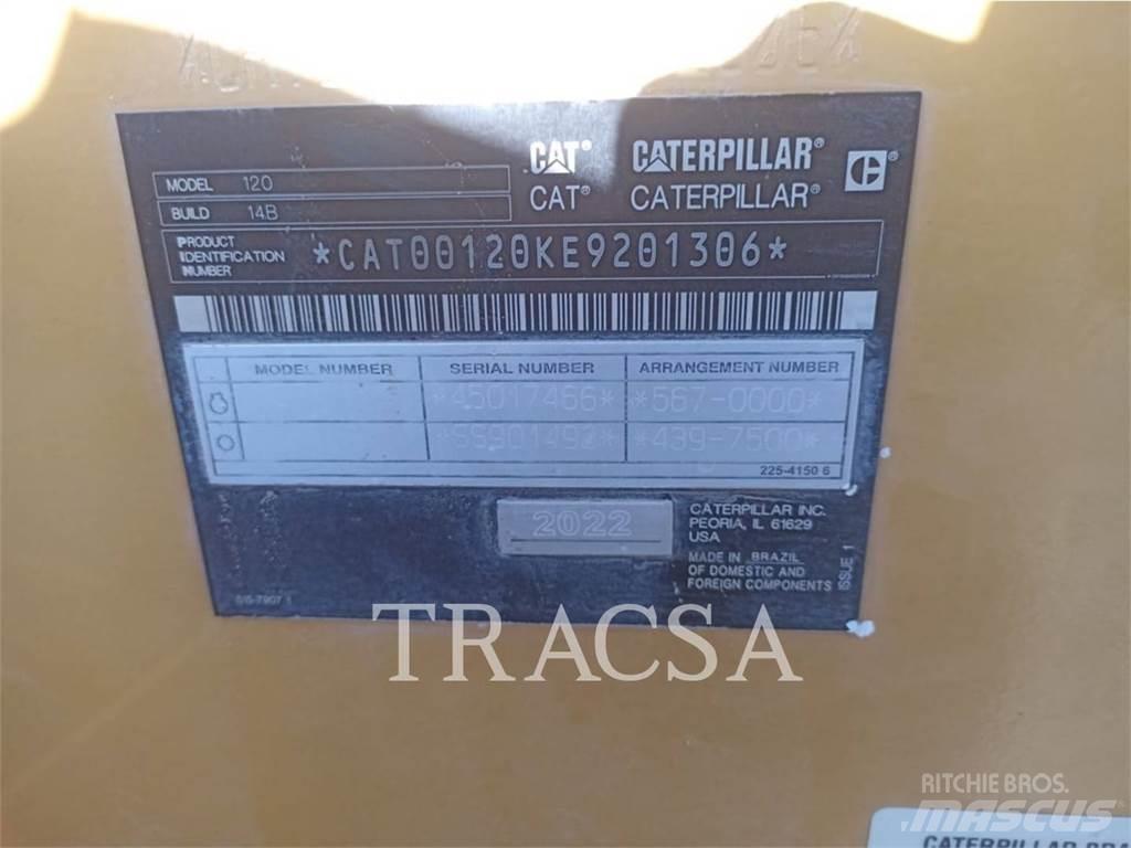 CAT 120 Niveladoras