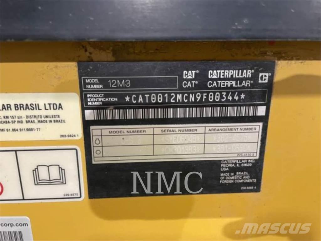 CAT 12M3 Niveladoras