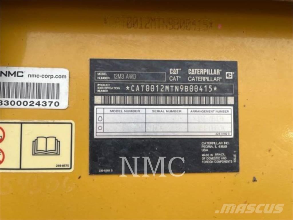 CAT 12M3AWD Niveladoras
