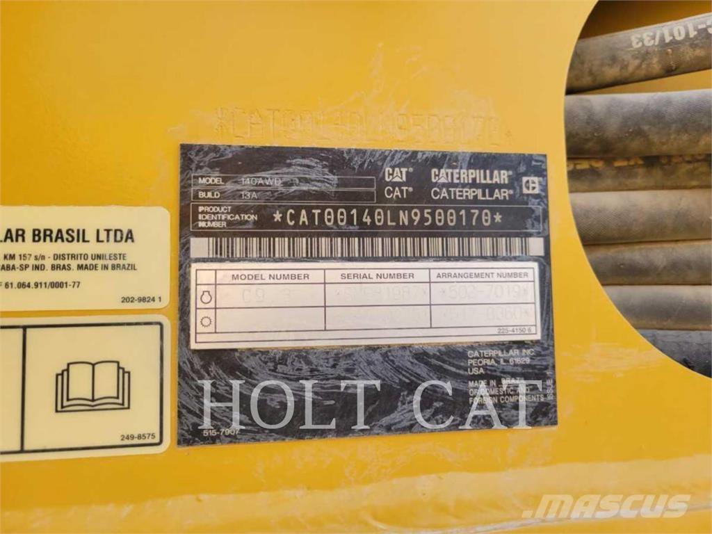 CAT 140 AWD Niveladoras