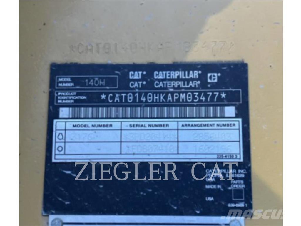 CAT 140H Niveladoras