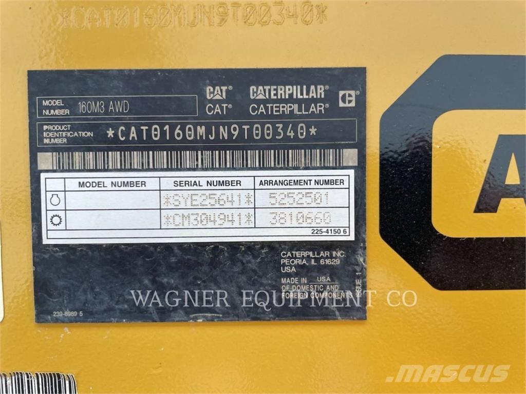 CAT 160M3 AWD Niveladoras