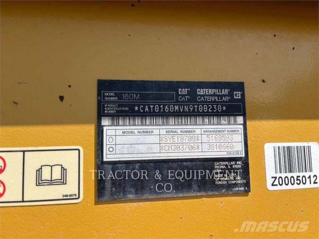 CAT 160M3 AWD Niveladoras