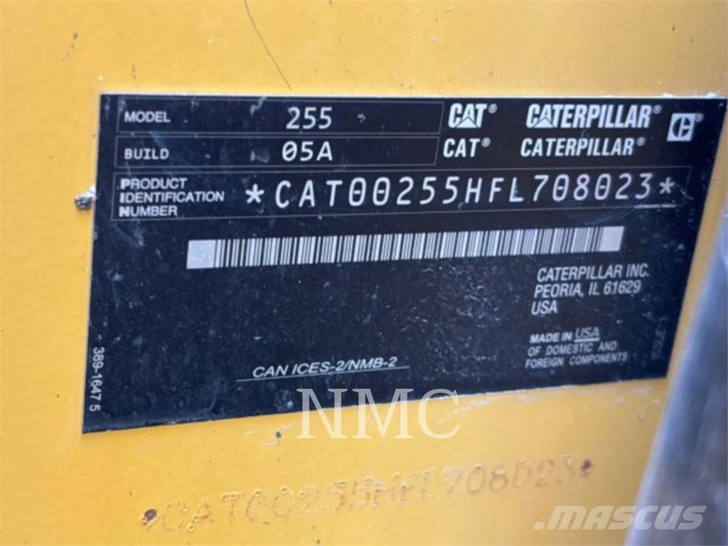 CAT 255-05 Cargadoras sobre orugas