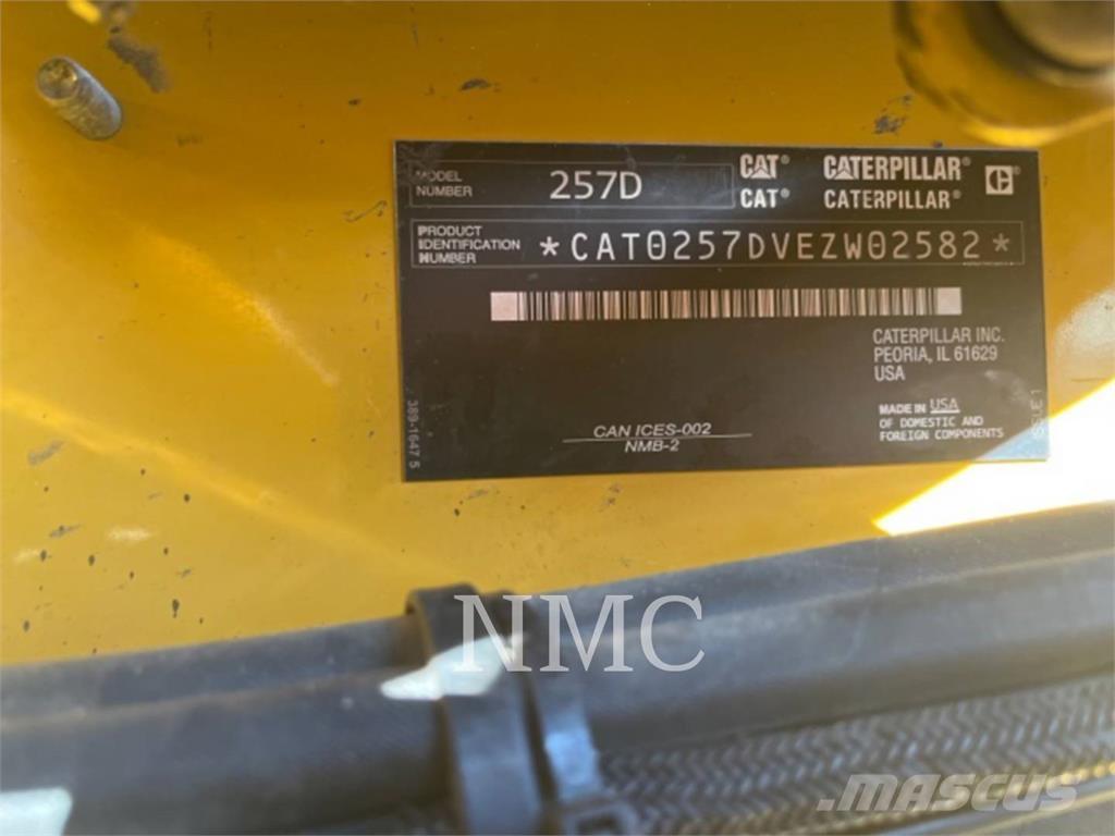 CAT 257D Cargadoras sobre orugas