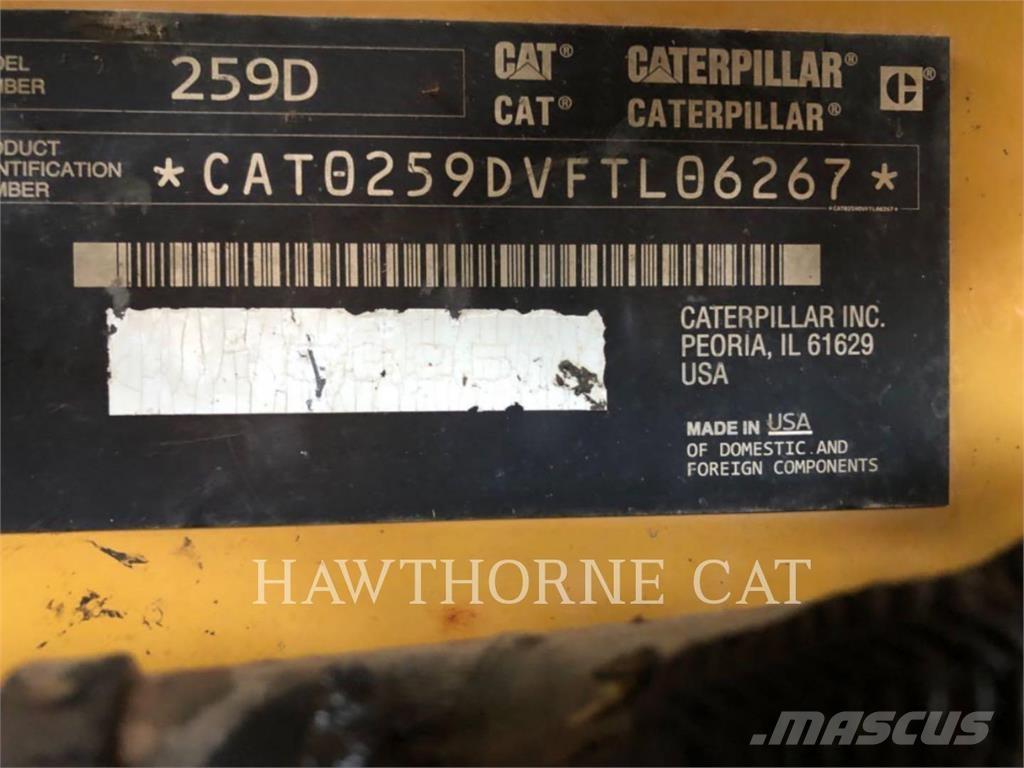 CAT 259D Cargadoras sobre orugas