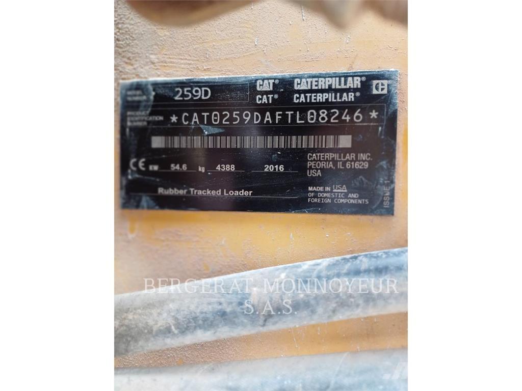 CAT 259D Cargadoras sobre orugas