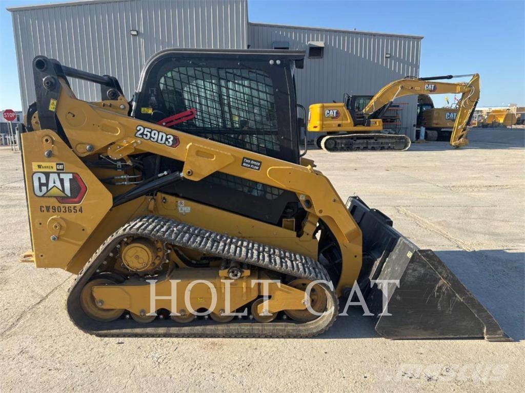 CAT 259D CAB Cargadoras sobre orugas