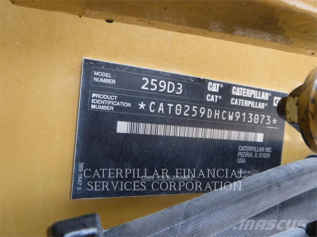 CAT 259D3 Cargadoras sobre orugas