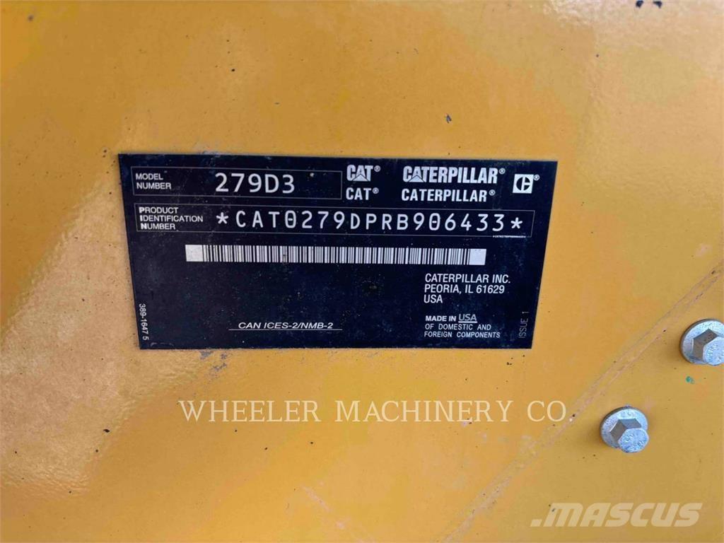 CAT 279D3 C3H2 Cargadoras sobre orugas