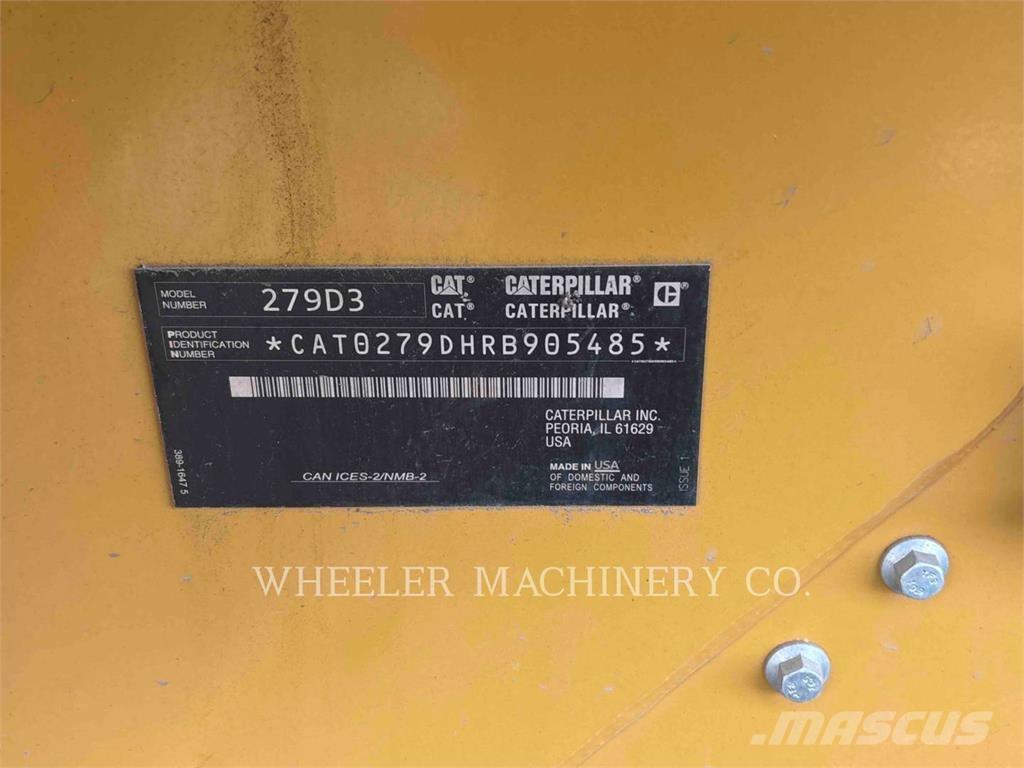 CAT 279D3 C3H2 Cargadoras sobre orugas