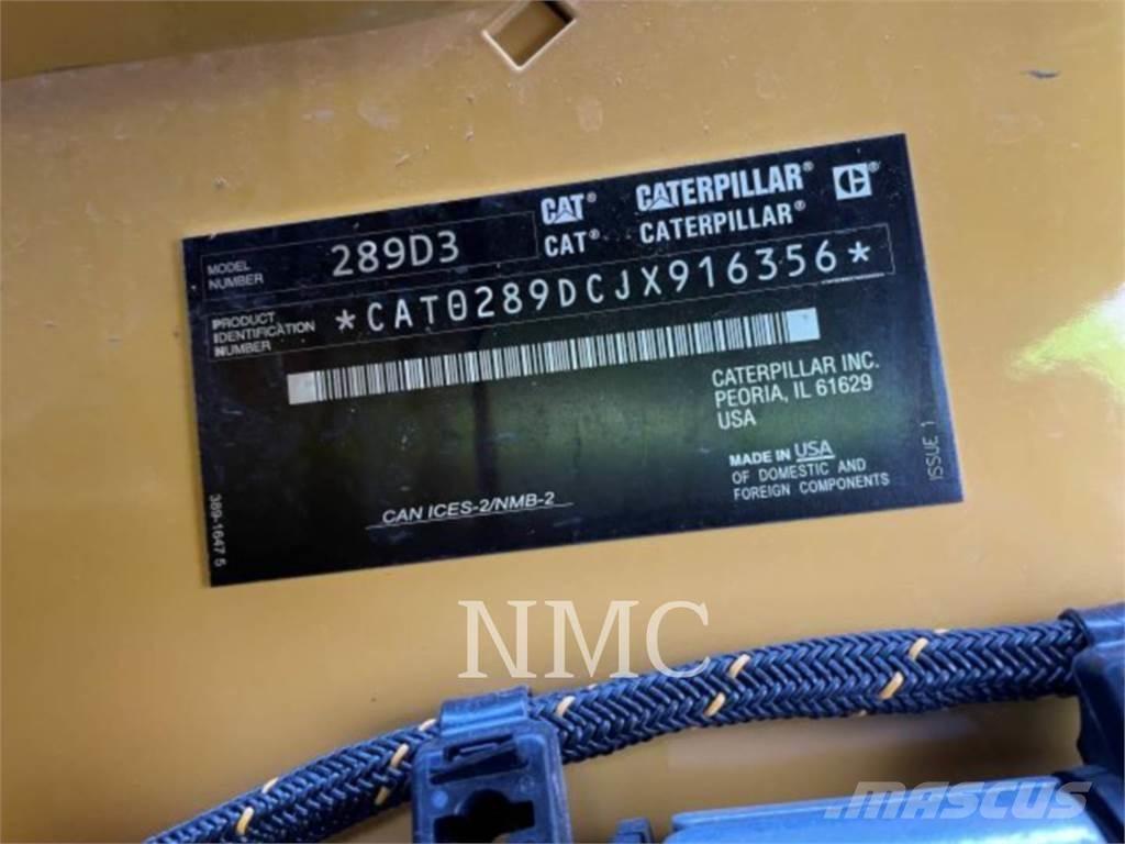 CAT 289D3 Cargadoras sobre orugas