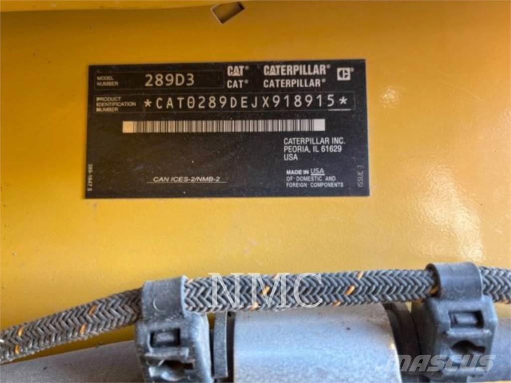 CAT 289D3 Cargadoras sobre orugas
