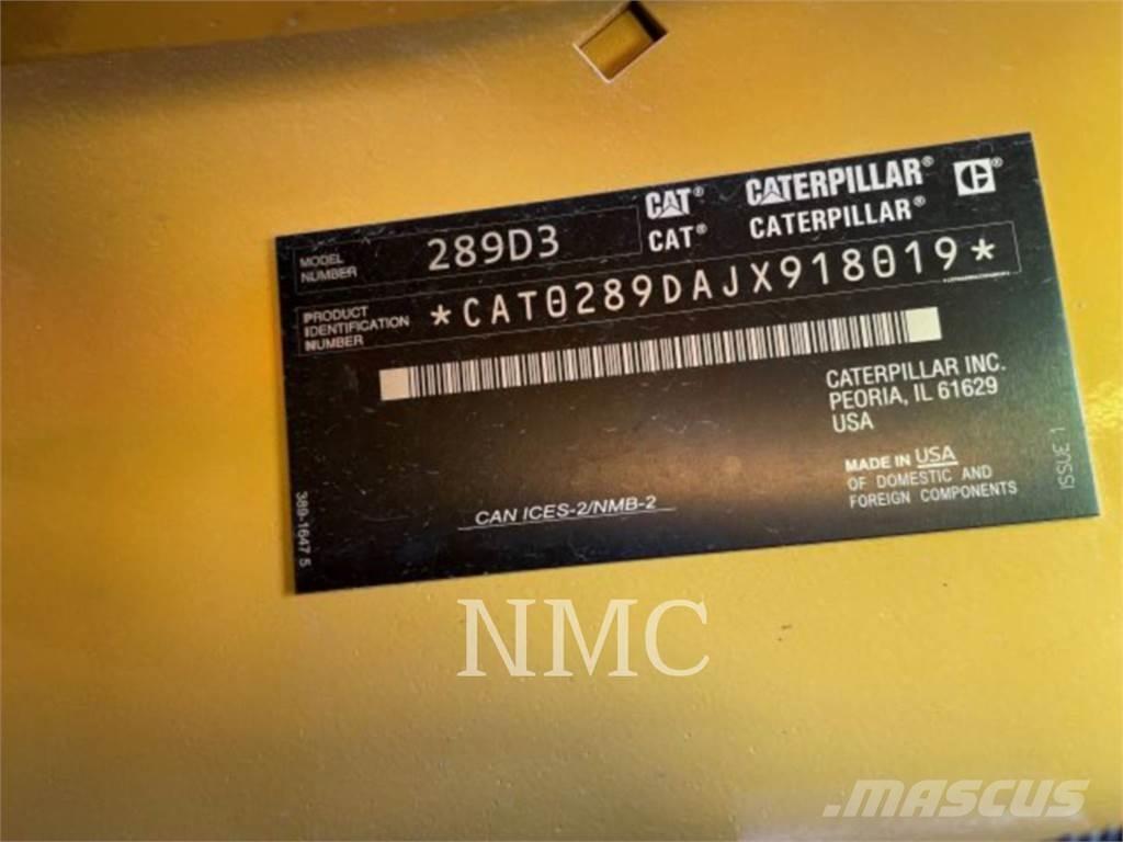 CAT 289D3 Cargadoras sobre orugas