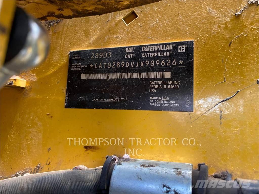 CAT 289D3 Cargadoras sobre orugas