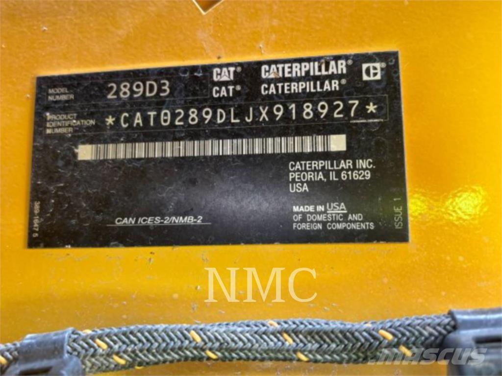 CAT 289D3 Cargadoras sobre orugas