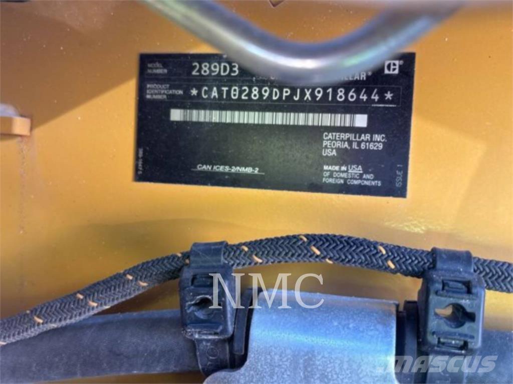 CAT 289D3 Cargadoras sobre orugas