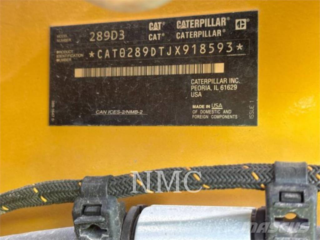 CAT 289D3 Cargadoras sobre orugas