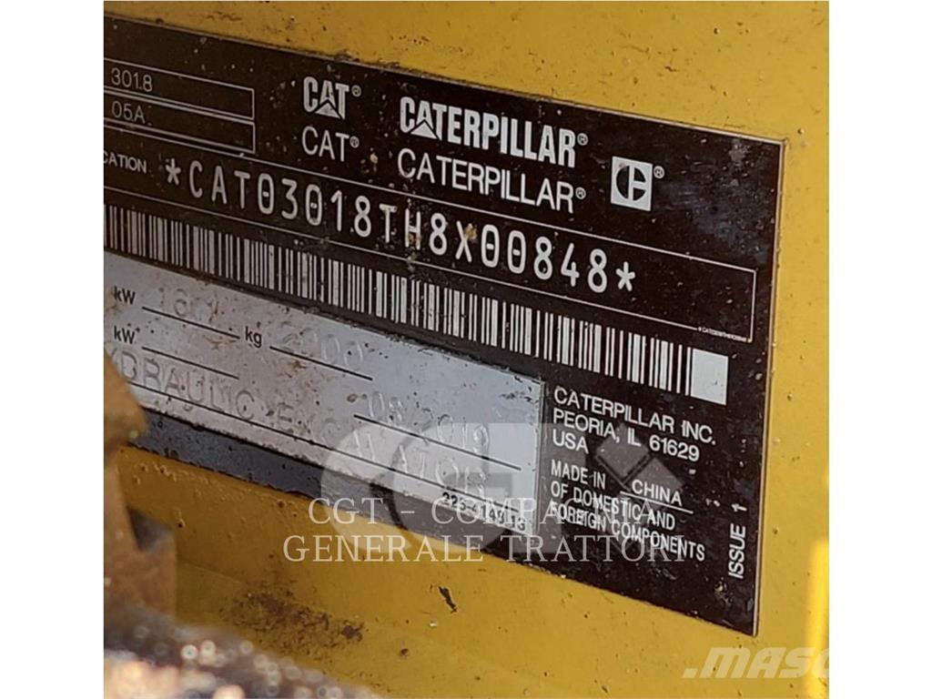 CAT 301.8 Excavadoras sobre orugas