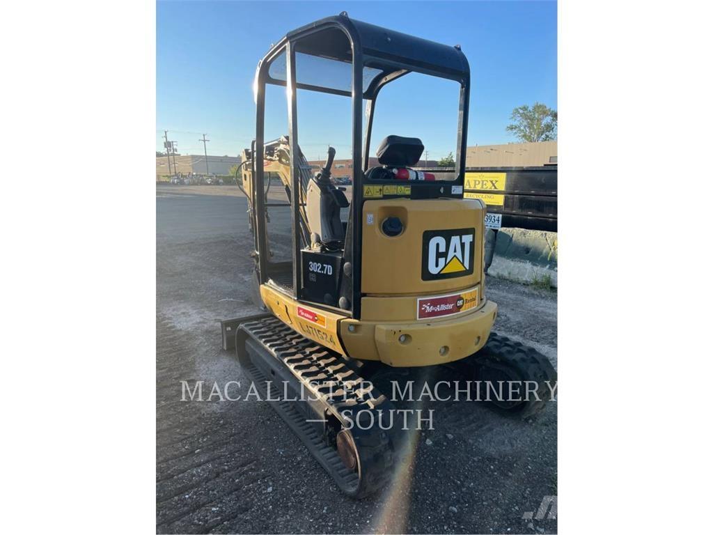 CAT 302.7DCR Excavadoras sobre orugas