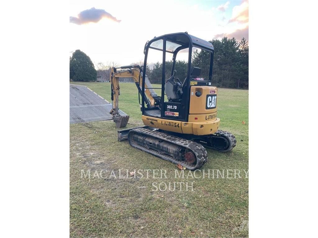 CAT 302.7DCR Excavadoras sobre orugas