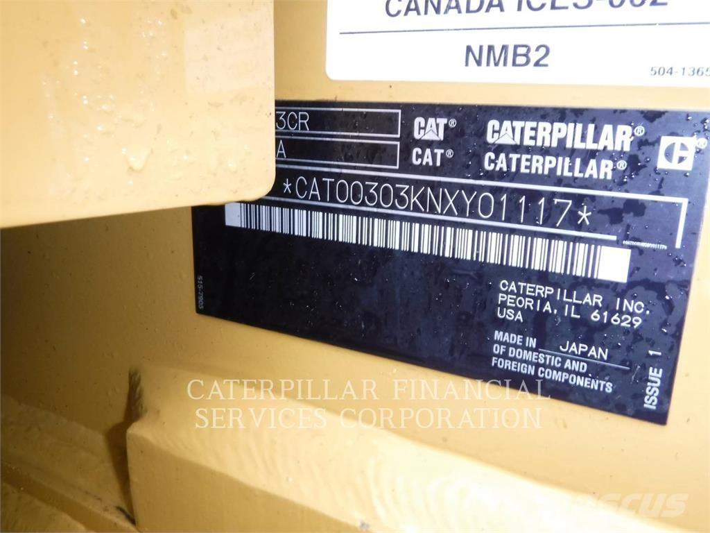 CAT 303-07CR Excavadoras sobre orugas