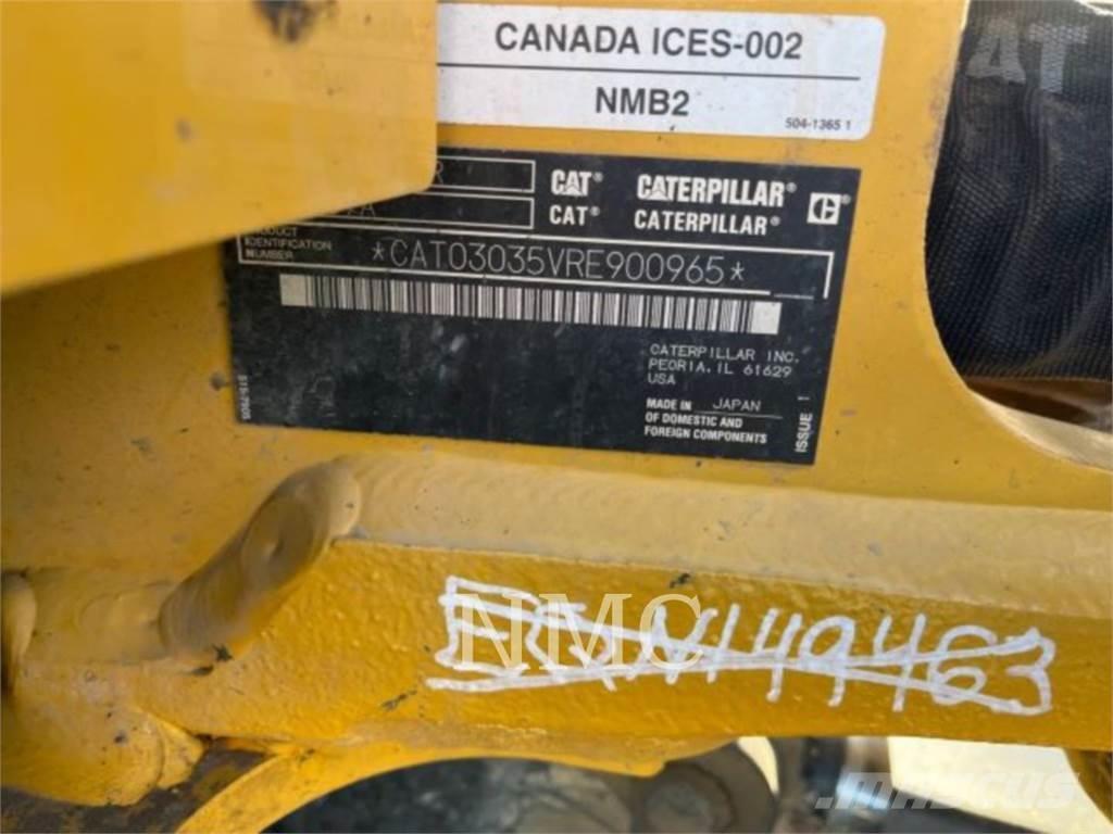 CAT 303.5 Excavadoras sobre orugas