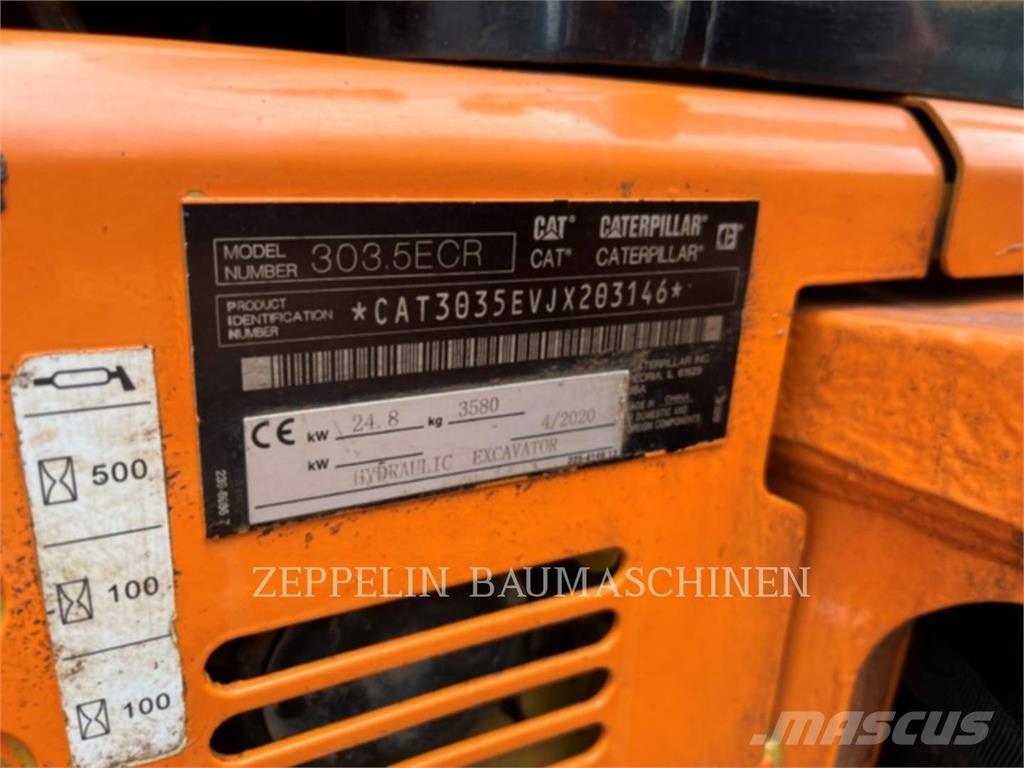 CAT 303.5ECR Excavadoras sobre orugas