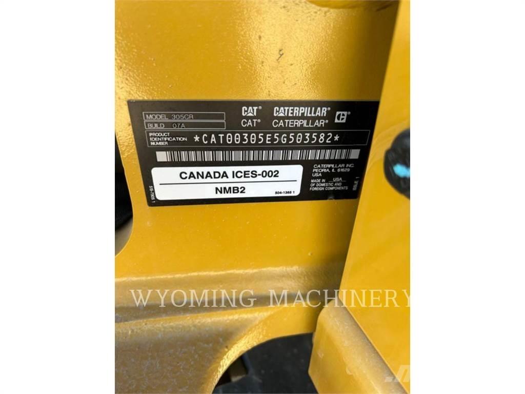 CAT 305-07CR Excavadoras sobre orugas
