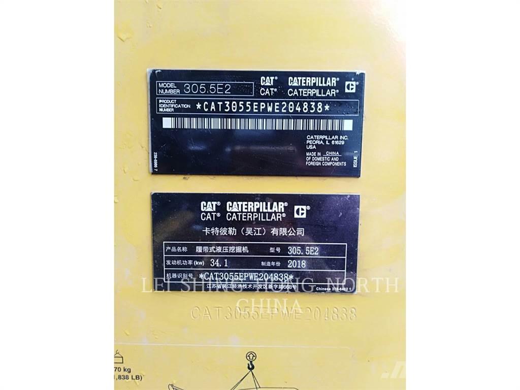 CAT 305.5E2 Excavadoras sobre orugas