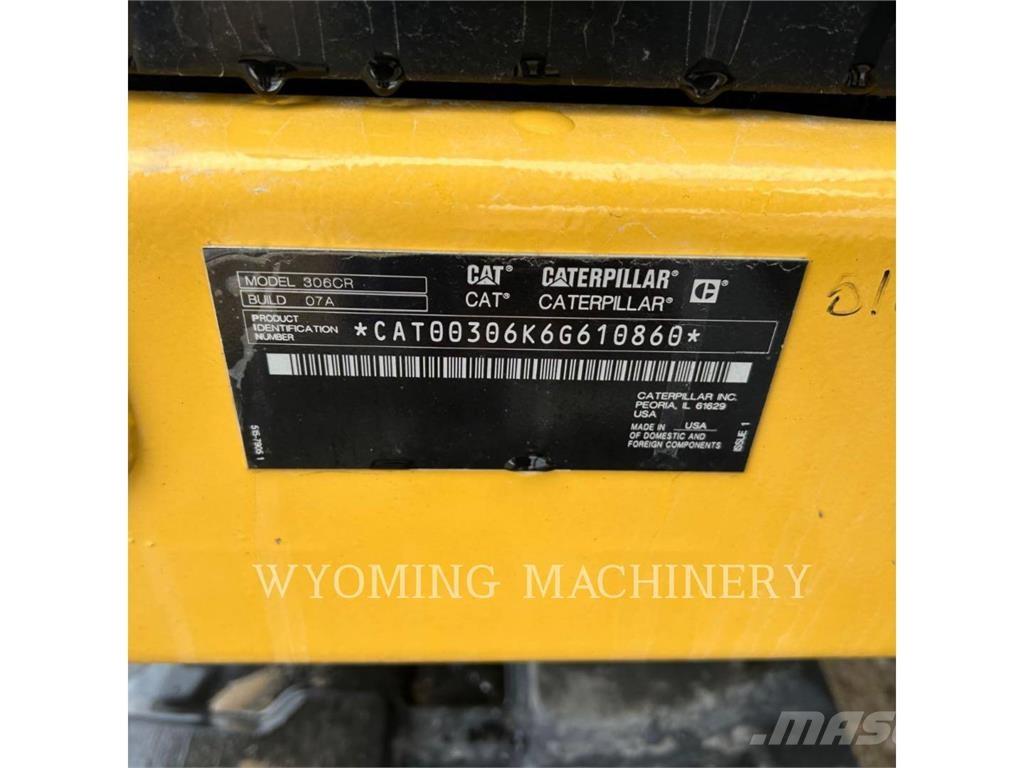 CAT 306 Excavadoras sobre orugas