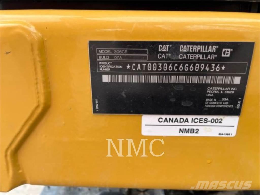 CAT 306-07CR Excavadoras sobre orugas