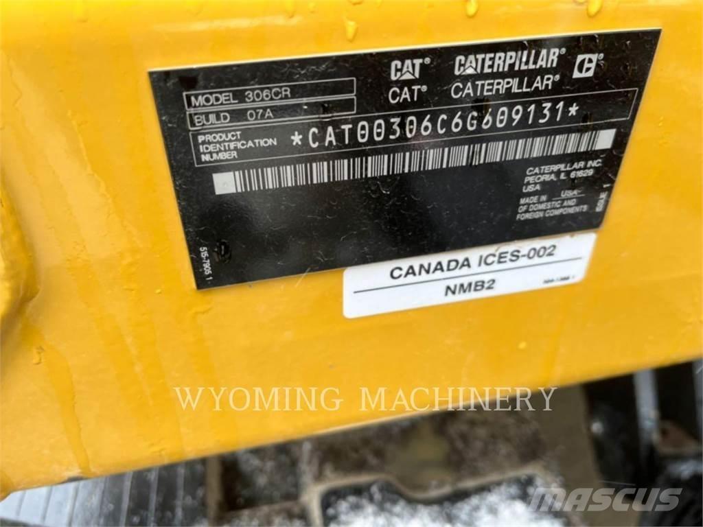 CAT 306 CR Excavadoras sobre orugas
