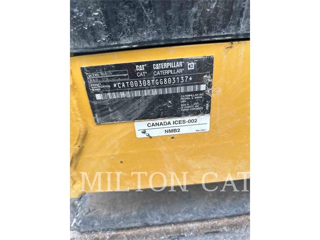 CAT 308 Excavadoras sobre orugas