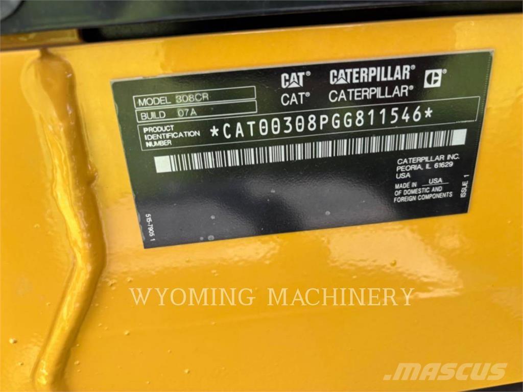 CAT 308 Excavadoras sobre orugas