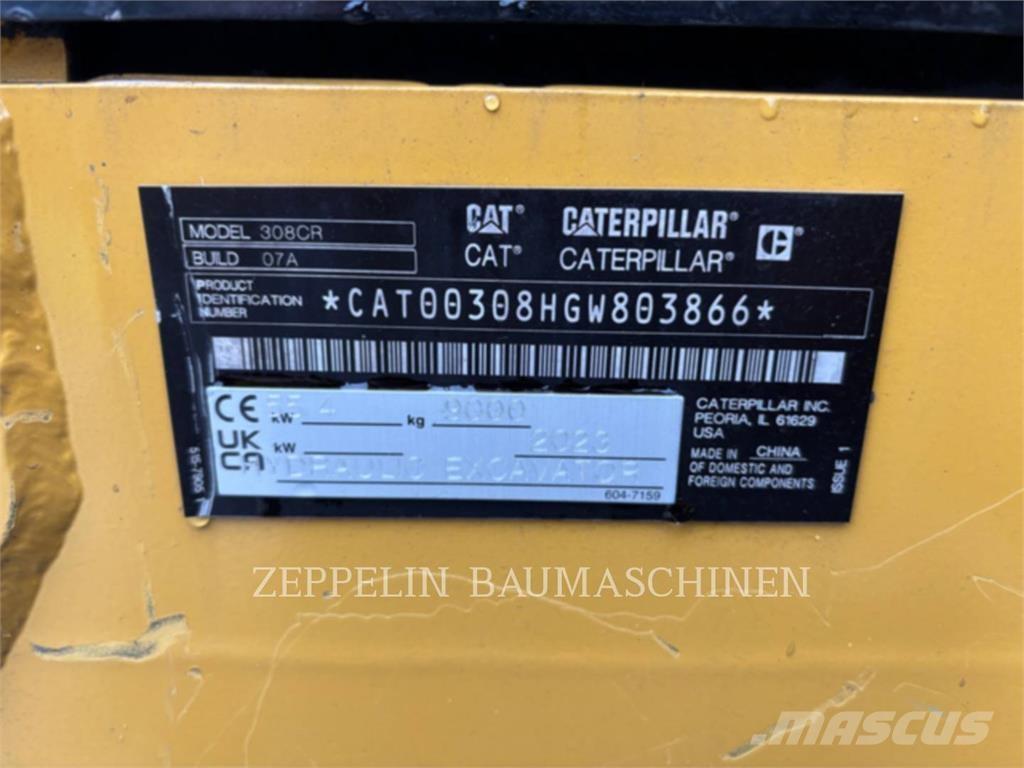 CAT 308-06A Excavadoras sobre orugas