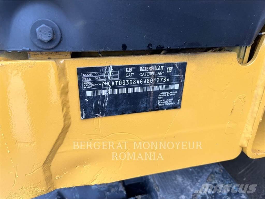 CAT 308-07CR Excavadoras sobre orugas
