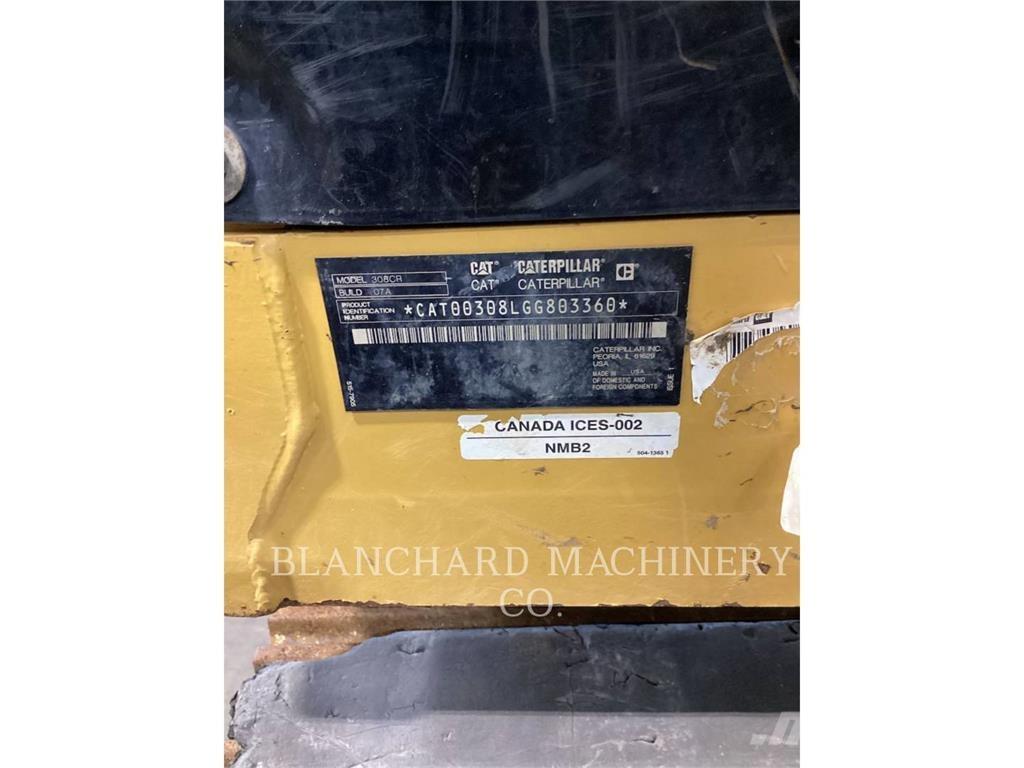 CAT 308CR Excavadoras sobre orugas