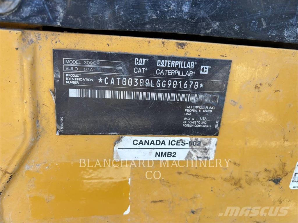 CAT 309CR Excavadoras sobre orugas