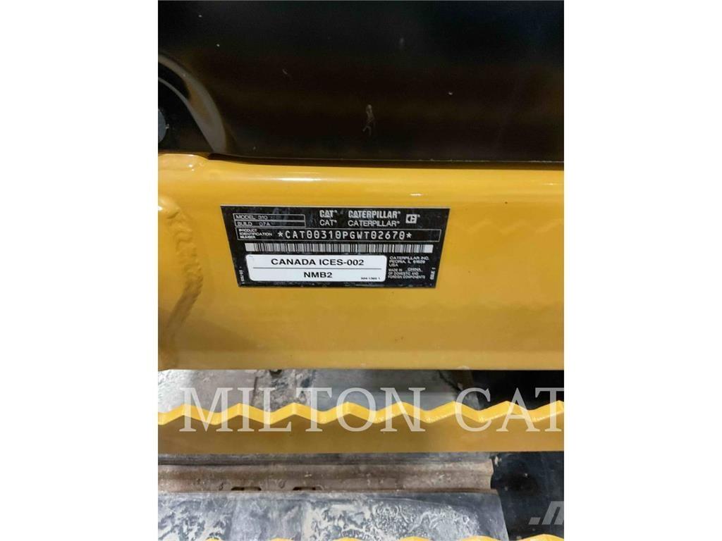 CAT 310 Excavadoras sobre orugas