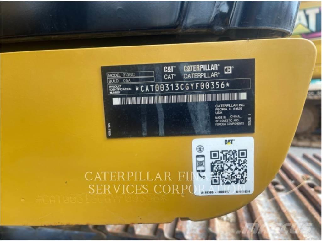 CAT 313-05GC Excavadoras sobre orugas