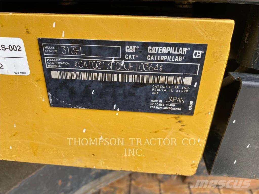CAT 313FL Excavadoras sobre orugas