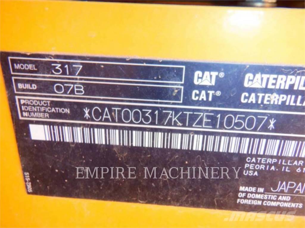 CAT 317-07 Excavadoras sobre orugas