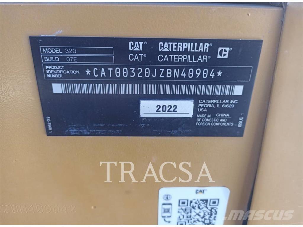 CAT 320 Excavadoras sobre orugas
