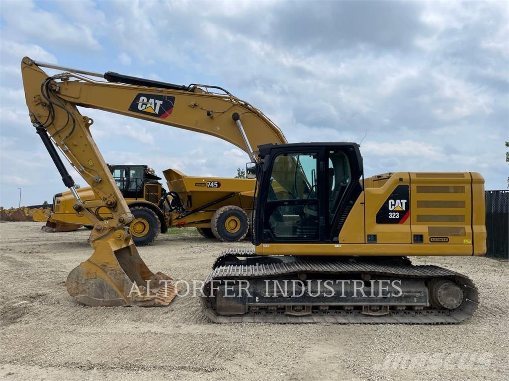 CAT 323-07 Excavadoras sobre orugas